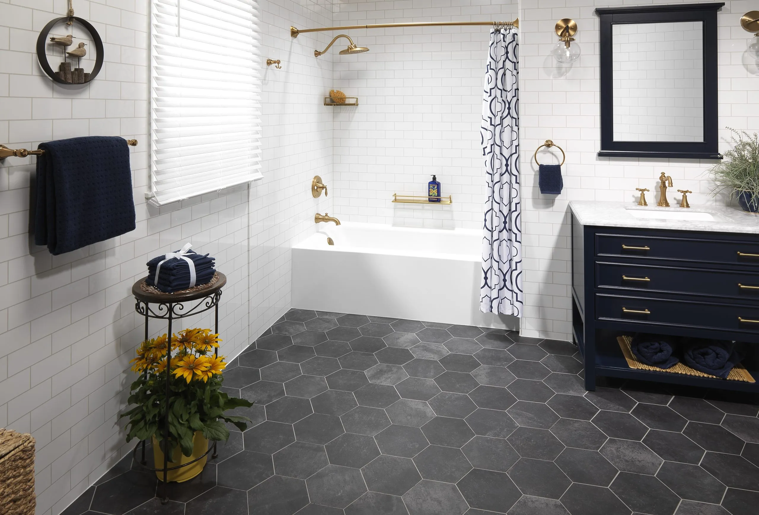 Bathroom remodel completed by Black Hills Premier Interiors